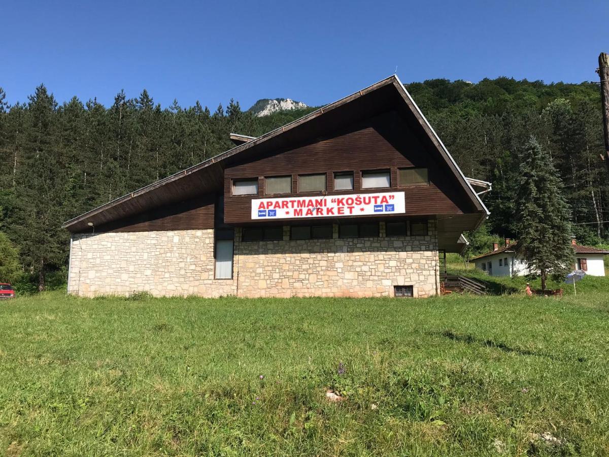 Apartmani Kosuta Tjentiste Exterior foto